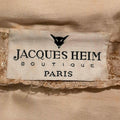 1950s Jacques Heim Demi Couture Gold Brocade Shift Dress-CIRCA VINTAGE LONDON