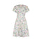 1950s Japanese Novelty Print Design Dress