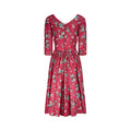1950s Melbray Floral Print Cotton Dress