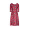1950s Melbray Floral Print Cotton Dress