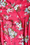 1950s Melbray Floral Print Cotton Dress