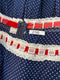 ARCHIVE: 1950s Navy Cotton Swiss-Dot Lace Dress with Matching Shawl