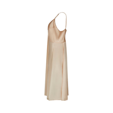 1950s Blush Pink Satin Slip Dress