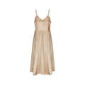 1950s Peach Satin Slip Dress