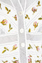 ARCHIVE: 1950s Rose Print V-Neck Shirt-Waister Dress