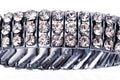 1950s Sonata Articulated Stretch Diamante Bracelet