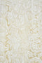 1950s French Haute Couture Cream Lace Bustier Dress