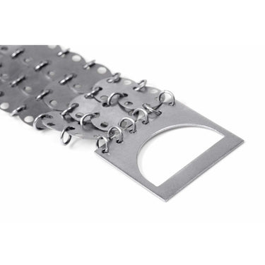 ARCHIVE - 1960/ 1970s Paco Rabanne Futuristic Metal Disc Chain Belt