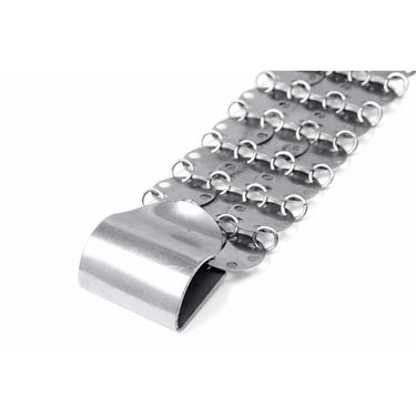 ARCHIVE - 1960/ 1970s Paco Rabanne Futuristic Metal Disc Chain Belt
