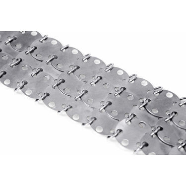 ARCHIVE - 1960/ 1970s Paco Rabanne Futuristic Metal Disc Chain Belt
