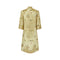 1960s Chinese Export Gold Jacquard Coat