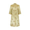 1960s Chinese Export Gold Jacquard Coat