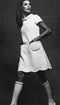 1960s Courreges Haute Couture Green Mod Dress