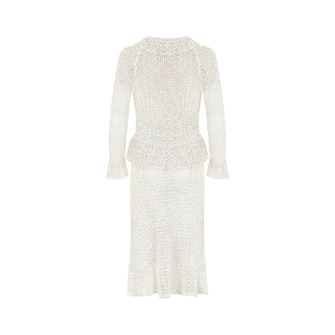 1960s Irish Linen Knitted Three-Piece Suit