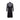 1960s Jacqueline Godard Couture Black silk Chiffon Dress Ensemble