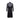 1960s Jacqueline Godard Couture Black silk Chiffon Dress Ensemble