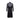 1960s Jacqueline Godard Couture Black silk Chiffon Dress Ensemble