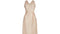 1960s Jean Allen Gold and Cream Lurex Maxi Dress