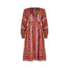 1960s Jean Muir Silk Liberty Floral Print Dress with Scarf