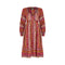 1960s Jean Muir Silk Liberty Floral Print Dress with Scarf