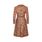 1960s Maria Moutet Paisley Lame Dress Suit