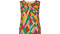 1960s Novelty Stained Glass Window Shift Dress