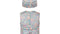 1960s Pastel Floral Lame Dress with Matching Headband