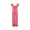 1960s Bruce Arnold Red Sequin and Beaded Gown