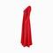 1960s Rudi Gernreich Red and Purple Wool Maxi Dress