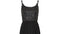 1960s Black Sequin Bodice and Georgette Dress