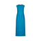 1960s Tony Armstrong Raw Silk Turquoise Dress