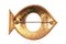 ARCHIVE: 1960s Yves Saint Laurent Gold Fish Brooch