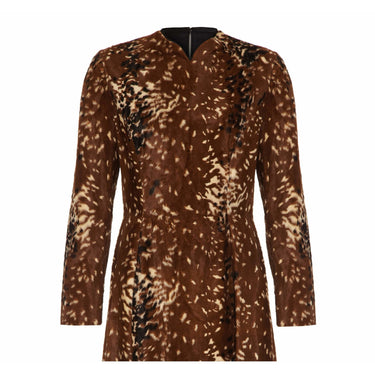 ARCHIVE - 1960s Adele Simpson Custom Made Faux Cowhide Cowgirl Dress