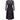 1960s Black Organza Dress With Ribbon Work