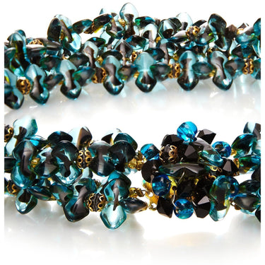 ARCHIVE - 1960s Christian Dior Glass Beaded Choker Necklace
