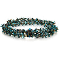 1960s Christian Dior Glass Beaded Choker Necklace