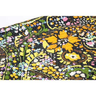 ARCHIVE: 1960s D. Molho Demi Couture Evening Gown With A-Line Sequinned Skirt