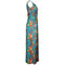 1960s Floral and Sequin Evening Dress