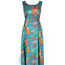 1960s Floral and Sequin Evening Dress