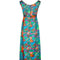 1960s Floral and Sequin Evening Dress