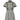 1960s Geoffrey Beene Grey Wool and Black Ribbon Trim Dress
