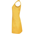 1960s Geoffrey Beene Mustard Yellow Linen Mod Dress