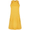 1960s Geoffrey Beene Mustard Yellow Linen Mod Dress