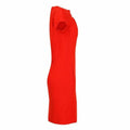 1960s Geoffrey Beene Red Jersey Shift Dress