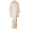 1960s Japanese Cherry Blossom and Floral Silk Kimono