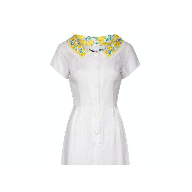 moygashel linen dress Vintage 1950s Moygashel Irish Linen Dress