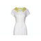 1960s Jennifer Lee Irish Linen White Floral Embroidered Dress