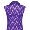 1960s Jo Giovanni Italian Boutique Purple Knit Dress