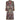 1960s Klevenhands Couture Woven Wool Dress With Matching Belt