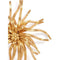 1960s Large Christian Dior Goldtone Floral Spray Brooch